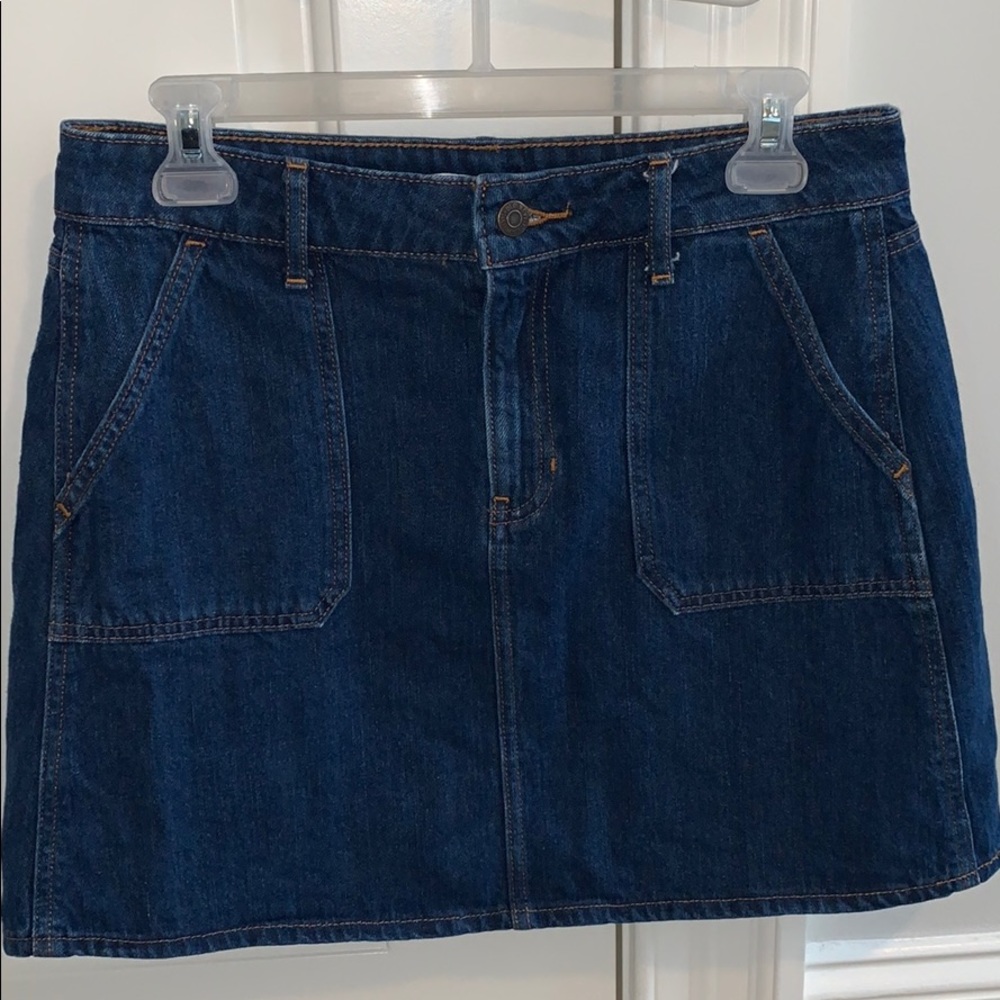 Old Navy High Waisted Jean Skirt